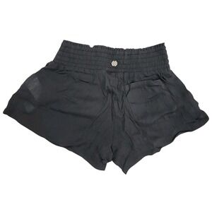 PrAna Fernie Shorts Womens Size XS Black NWT Beach Cover Up Beachy X-Small